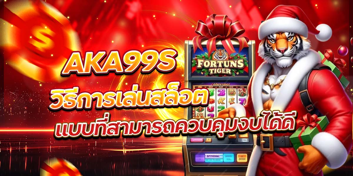 AKA99S วิธีการเล่นสล็อตแบบที่สามารถควบคุมงบได้ดี